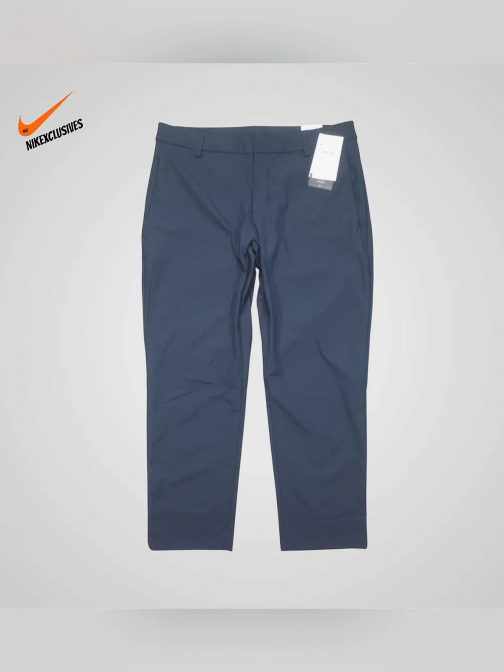 Nike Men's Navy Blue Chino Pants 24.7 Perfect Stretch Dri-fit 5-pocket HQ6930